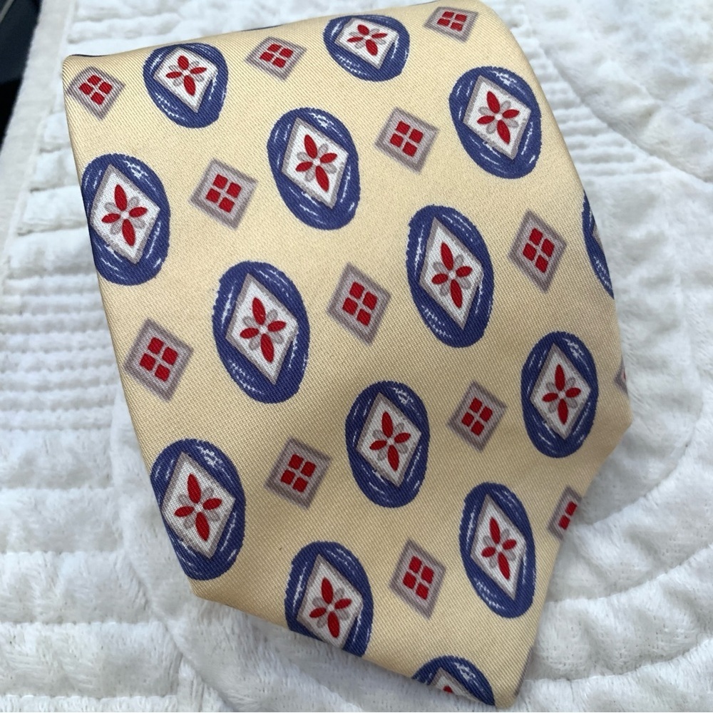 Jos. A. Bank Yellow and Blue Ties
